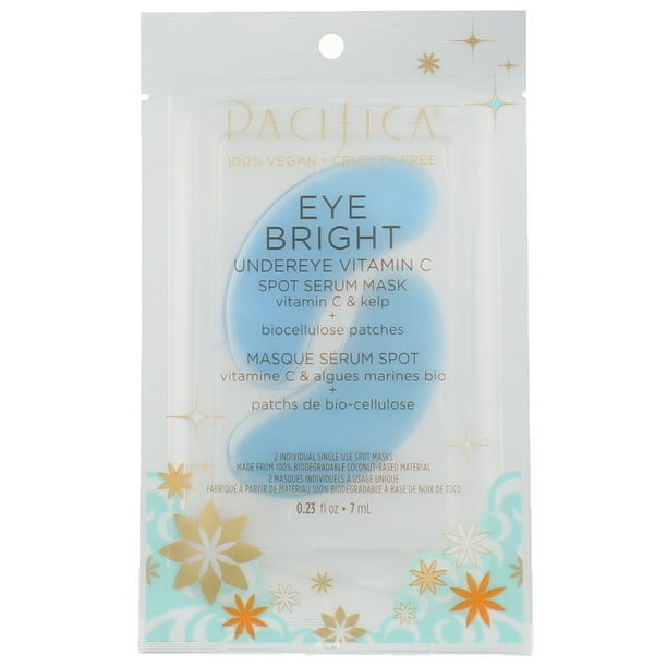Pacifica Eye Bright Undereye Vitamin C Spot Serem Mask 0.23 Fl Oz