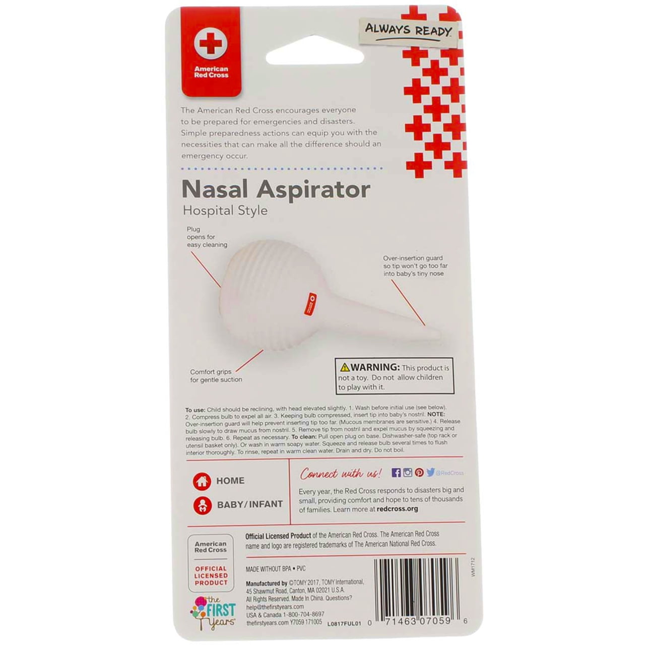 American Red Cross Nasal Aspirator 1 ea