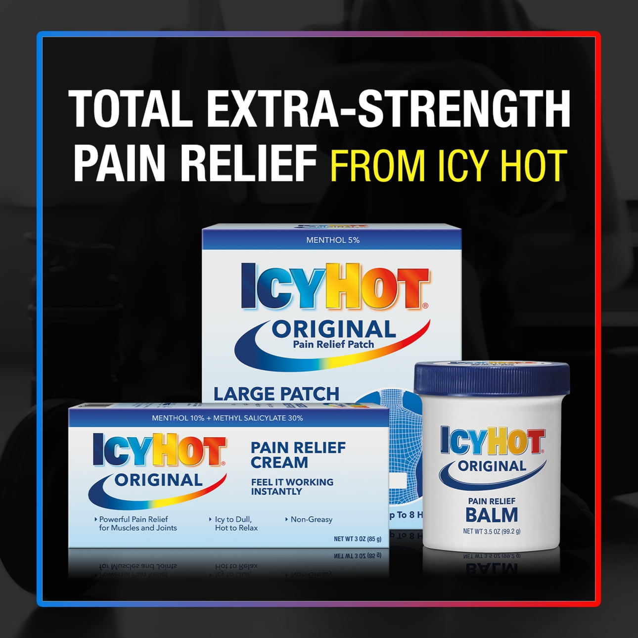 ICY HOT VANISHING GEL 2.5OZ