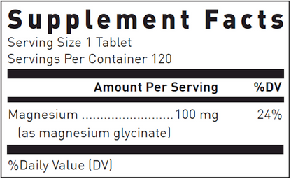 MAGNESIUM GLYCINATE CP 100MG 90