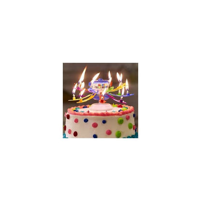 CANDLE BDAY 20CT SPRL GLITTR