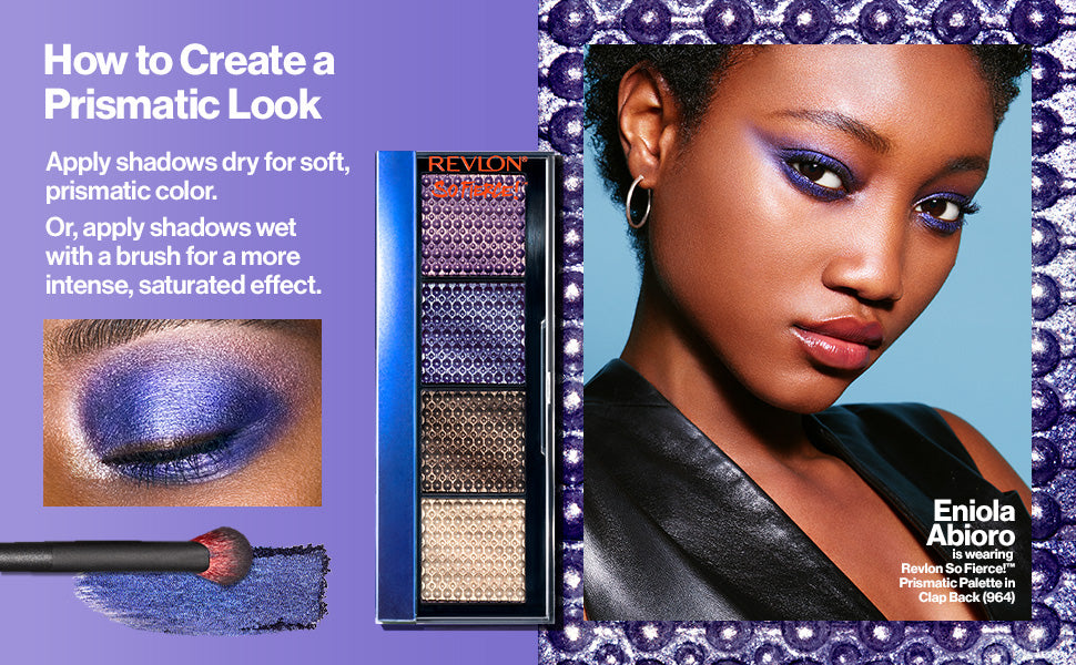 REVLON So Fierce! Prismatic Eye Shadow Palette - 961 That's A Dub