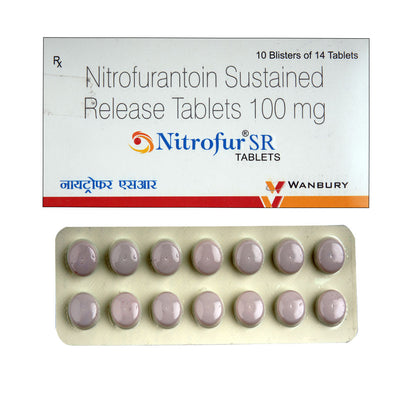NITROFUR MAC CP 100MG 10X10UD