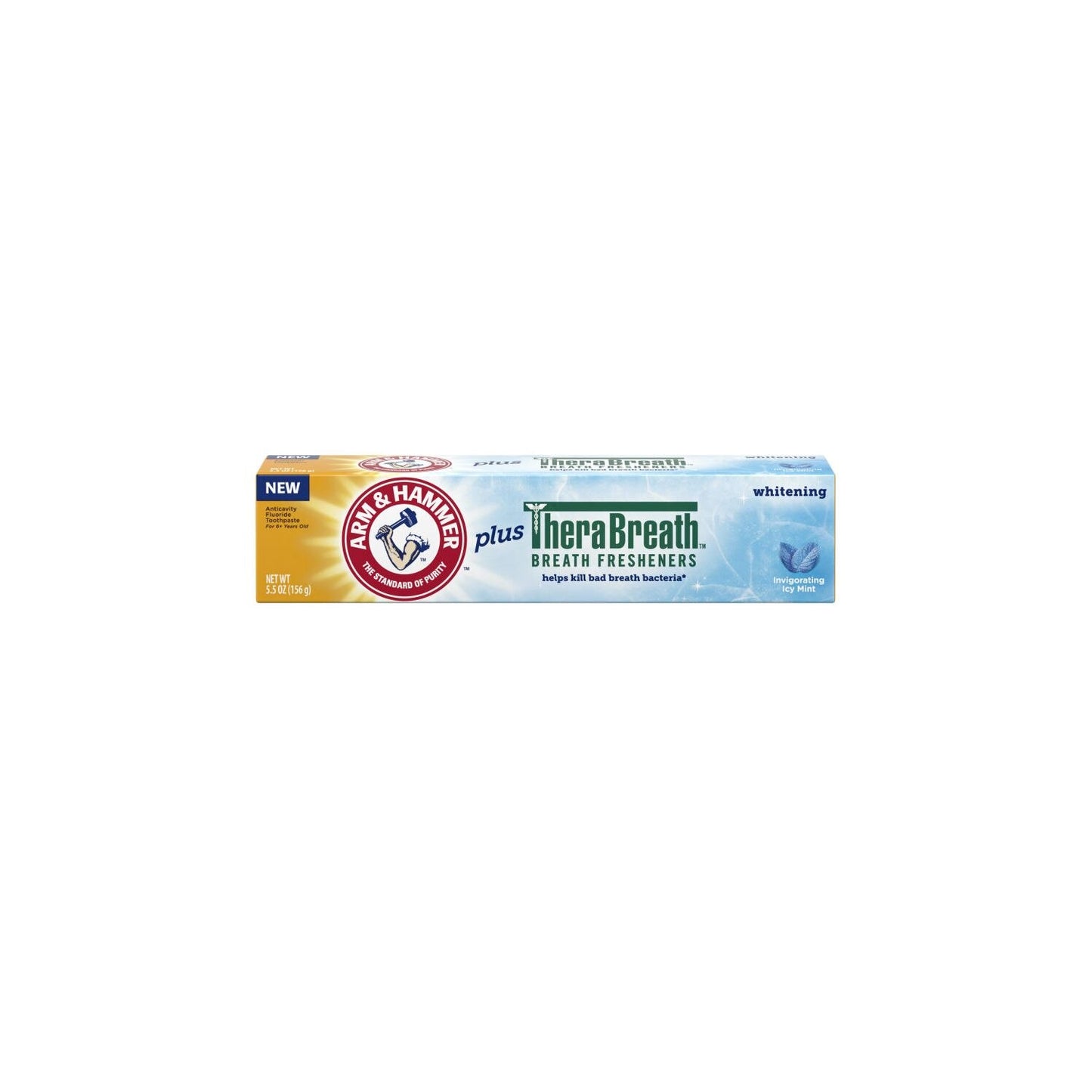 Arm & Hammer Toothpaste Plus Therabreath Icy Mints 5.5oz