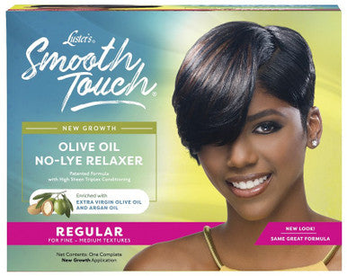 Lusters Smooth Touch Olive Oil Relaxer Kit Reg
