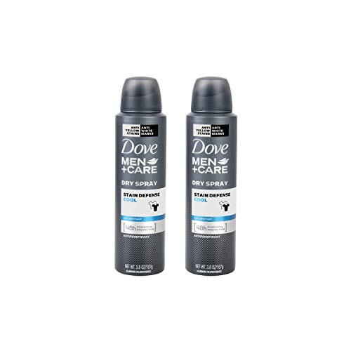 Dove Deodorant 3.8oz Dry Spray Men+Care Stain Defense Clean