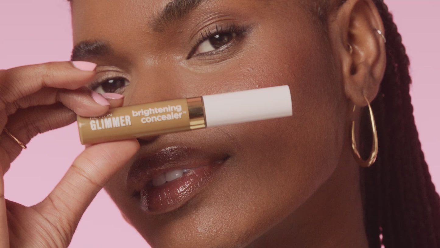 REVLON Glimmer Brightening Concealer - 100 Green, 0.3 oz