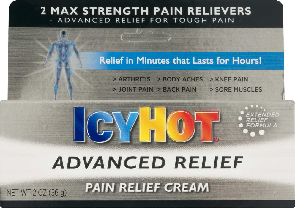 ICY HOT ADVANCED PAIN RELIEF CREAM 2OZ