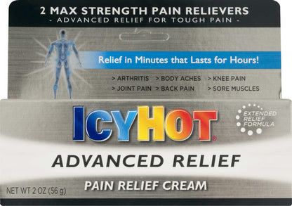 ICY HOT ADVANCED PAIN RELIEF CREAM 2OZ