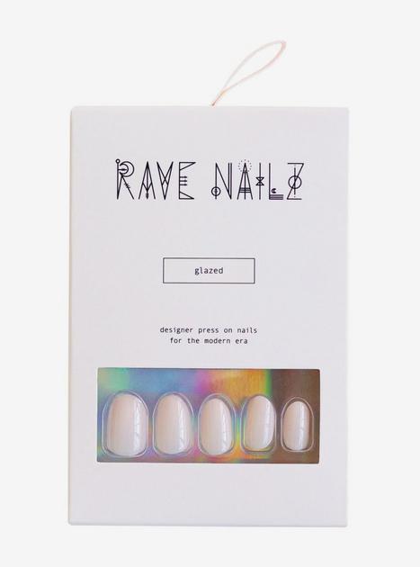 RAVE NAILZ Designer Press On Nails - Glazed