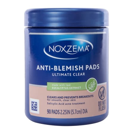 Noxzema Ult-Clear Anti-Blemish Pads 90 Count