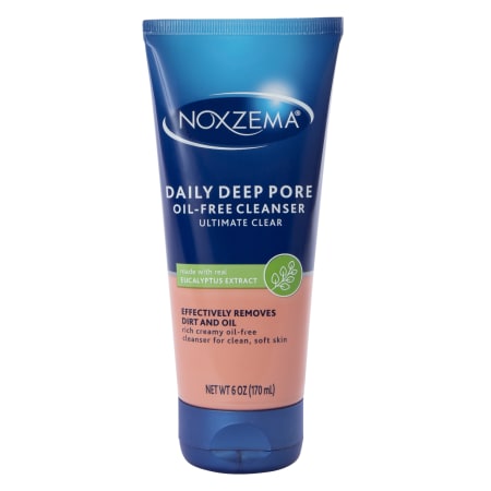 Noxzema Daily Deep Pore Oil- Free Cleanser Ult-Clear 6oz