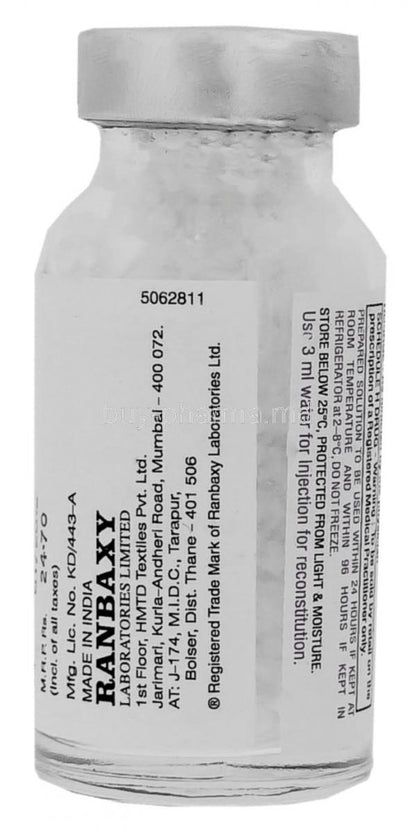 CEFAZOLIN PR 1GM 25