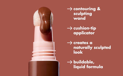e.l.f. Halo Glow Contour Beauty Wand - Deep/Rich