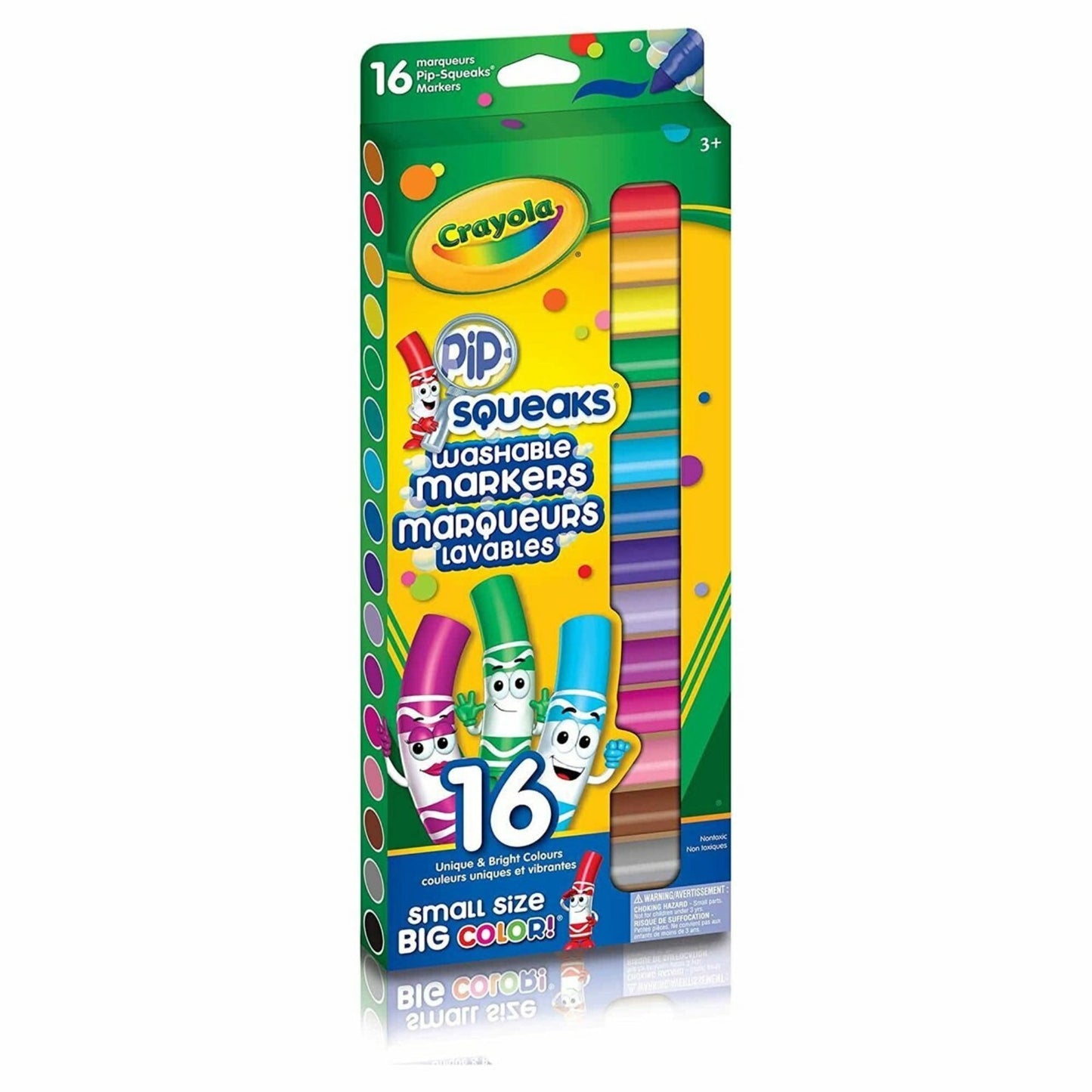 Crayola Pipsqueaks Washable Markers, 16 count