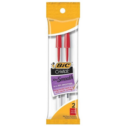 BiC Cristal Xtra Smooth Ballpoint Pen - Black, 10 count