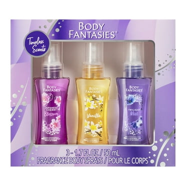 Body Fantasies Travel Sized Body Mist - Assorted, 1.7 oz