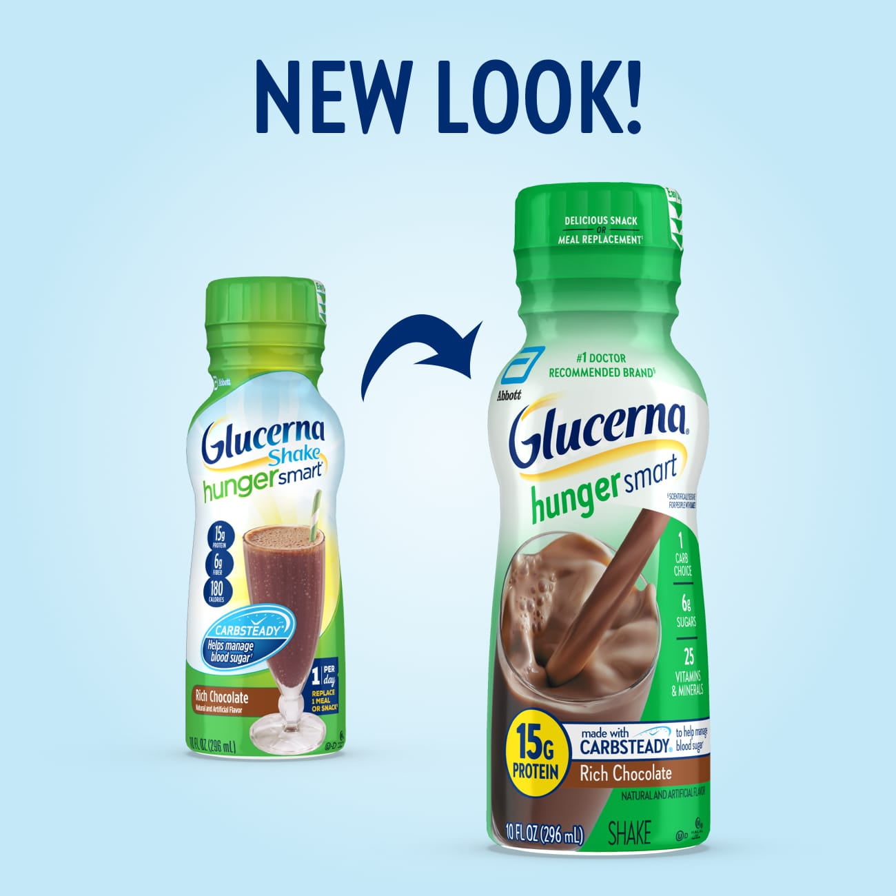GLUCERNA HUNGER SMART LIQ CHOC 4X6X10OZ