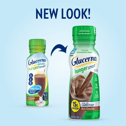 GLUCERNA HUNGER SMART LIQ CHOC 4X6X10OZ