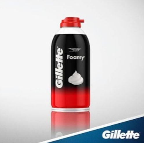 Gillette Foamy Shave Cream Regular 2oz (12in)