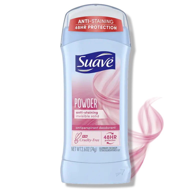 Suave Deodorant 2.6oz 48Hr Powder Invisible Solid