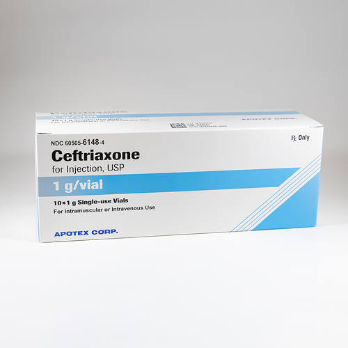 CEFTRIAXONE SOD PR 1GM 10