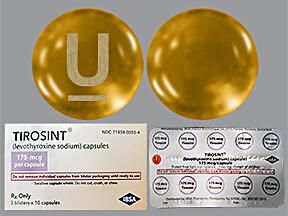 TIROSINT CP 175MCG 3X10 BPK