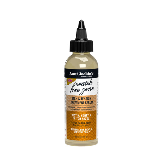 Aunt Jackies Scratch Free Zone Itch & Tension Treat Serum 4oz