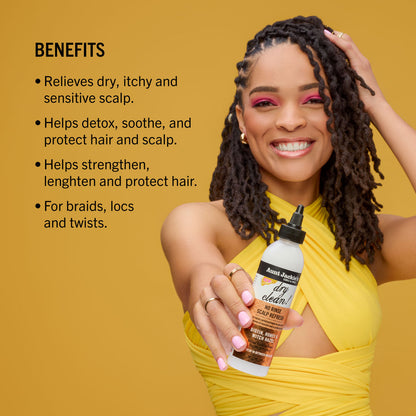 Aunt Jackies Dry Clean No Rinse Scalp Refresh 6oz