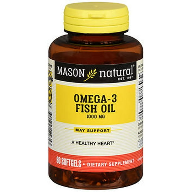 OMEGA3 FISH OIL 1200MG SGC 120CT MASON