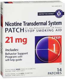 NICOTINE TRANSDERMAL 21 MG-24 HR PAT 14