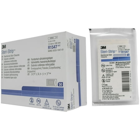 STERI-STRIP SI 1/2INX4IN 50 R1547