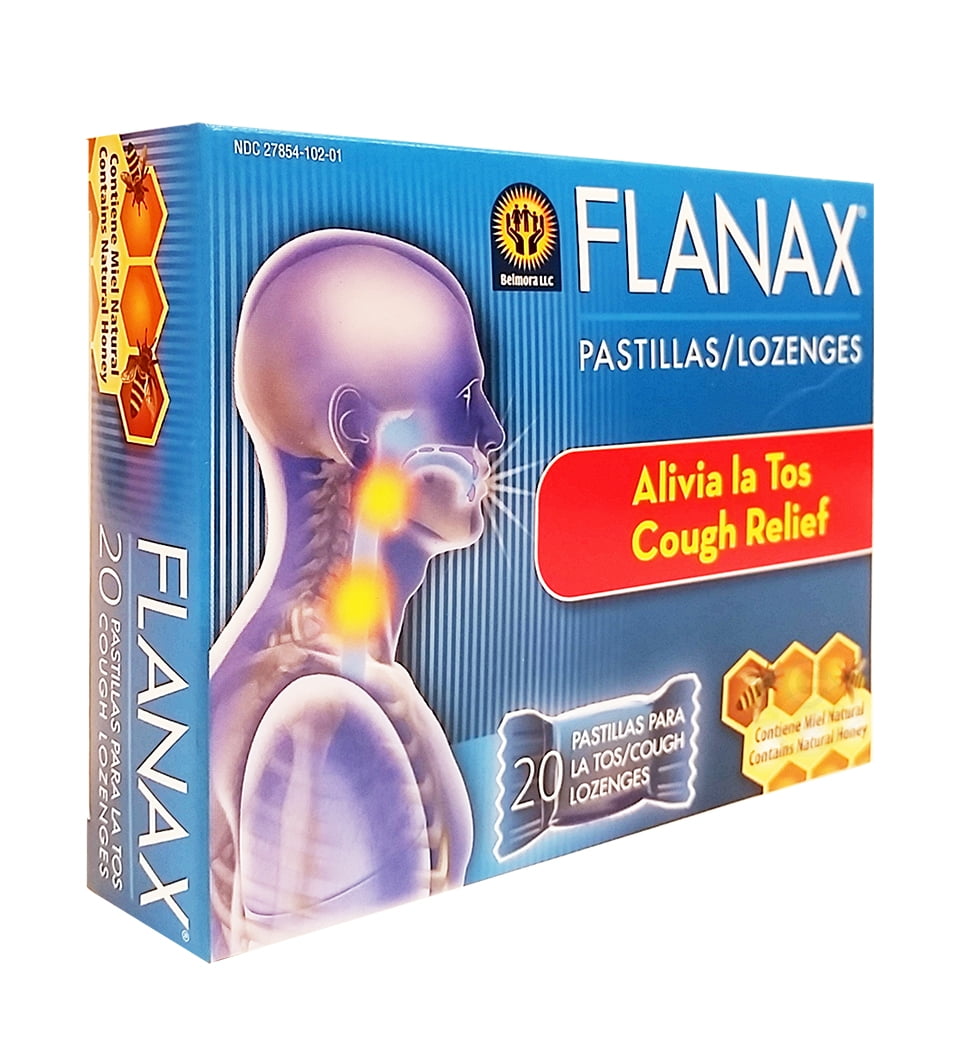 FLANAX COUGH LOZENGES 20-CT