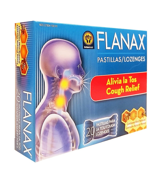 FLANAX COUGH LOZENGES 20-CT