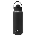 HYDRAFLOW Hybrid Bottle with Pop Up Straw, 34 oz - White