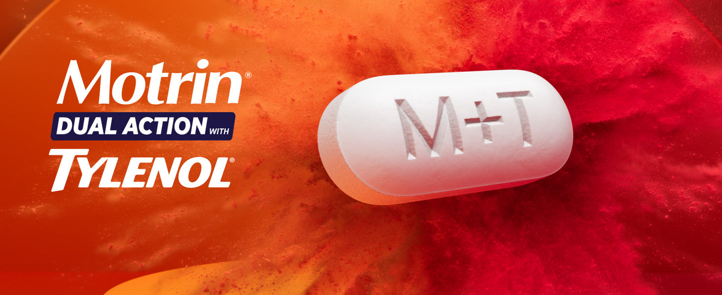 MOTRIN DUAL ACTION WITH TYLENOL TAB 80