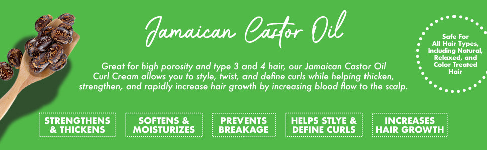 U/H CASTOR OIL CURL CREAM  8.4Z