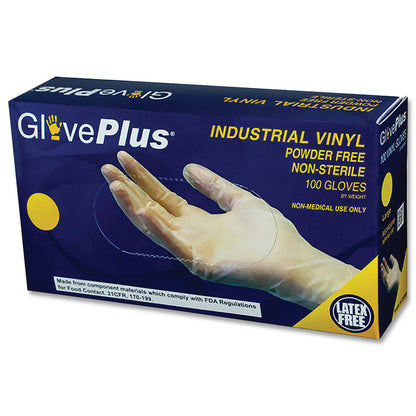 GLOVE VINYL P/F L/F SM GLV 100
