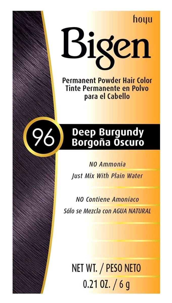 BIGEN HAIR COLOR 96 DEEP BURGNA