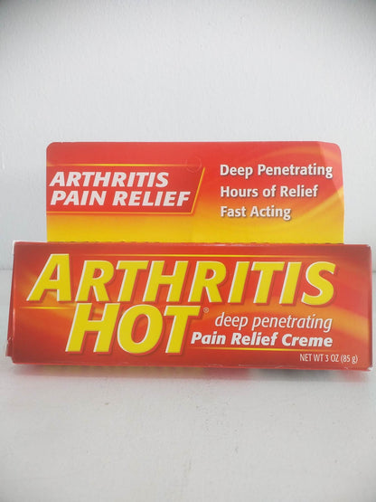 ARTHRITIS HOT PAIN RELIEF CRM 85 GM