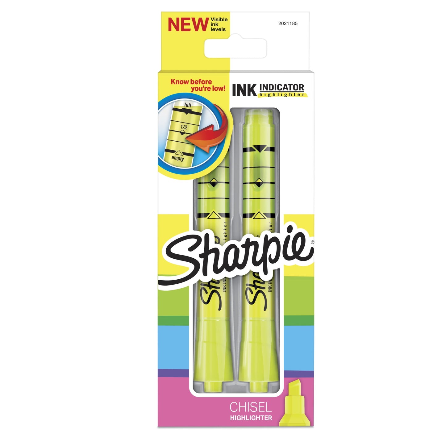 SHARPIE TANK HIGHLITR 5PK ASST