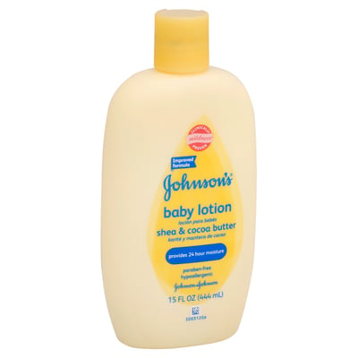 Johnsons Baby Oil Shea & Cocoa Butter 20oz