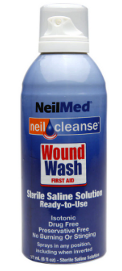 GNP STERILE WOUN WASH LIQ 7.4 OZ