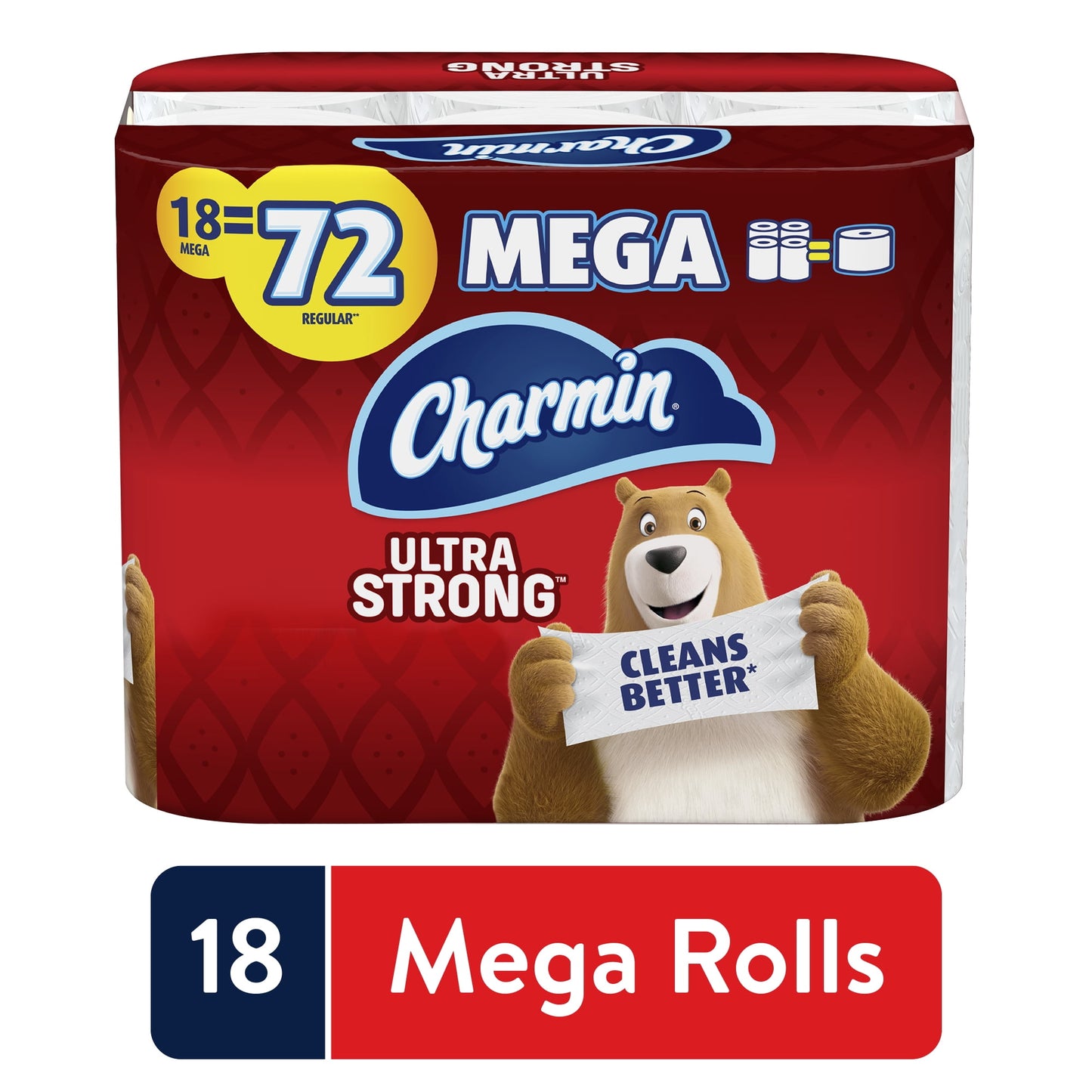 CHARMIN ULTRA STRONG 18 MG RL