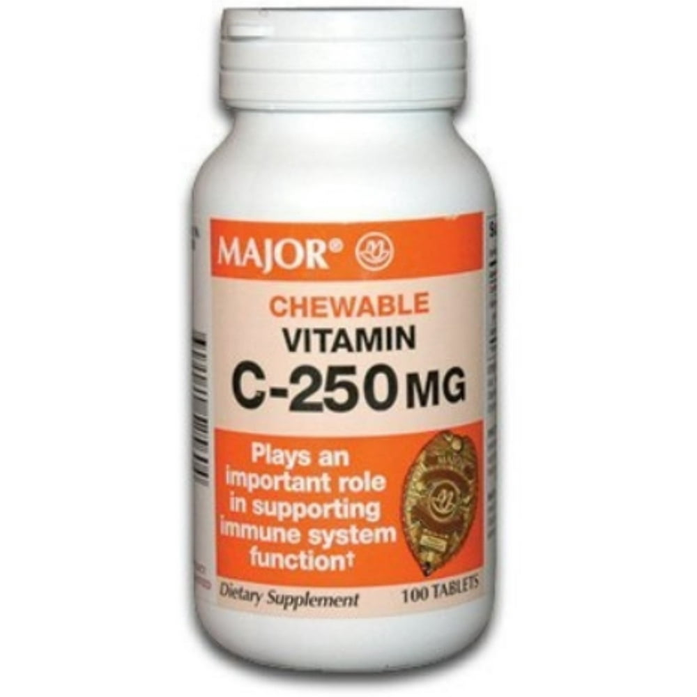 VITAMIN C 250 MG TAB 100