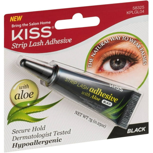 KISS Strip Lash Adhesive with Aloe - Black
