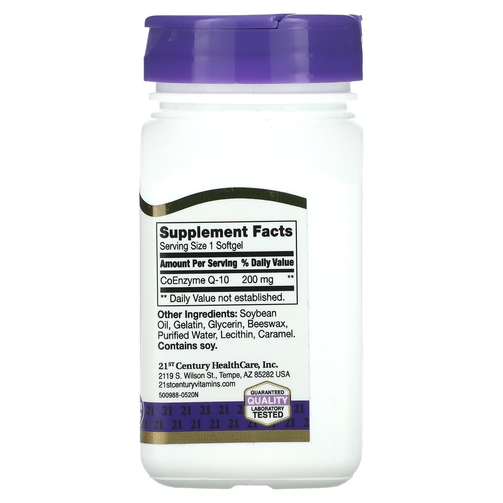 COQ10 200MG SOFTGEL 90CT 21ST CENTURY