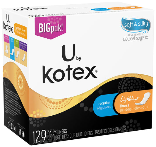 KOTEX LIGHTDAYS REGULAR UNS 8X64CT