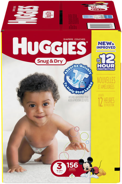 HUGGIES SNUG/DRY BF 3 SZ3