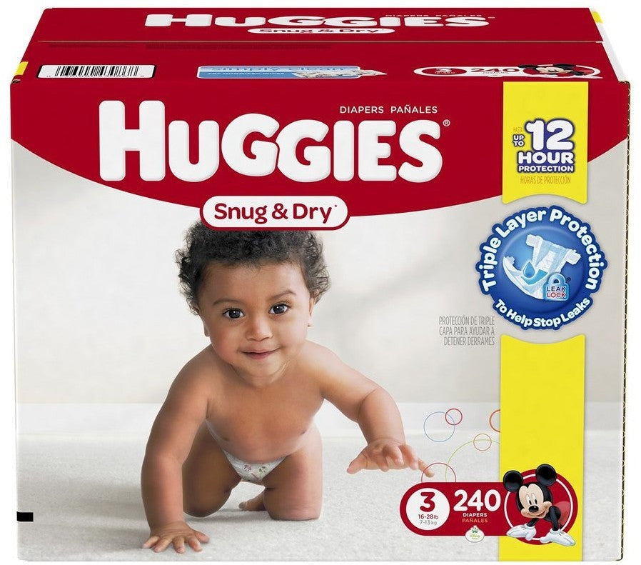 HUGGIES SNUG/DRY BF 3 SZ4